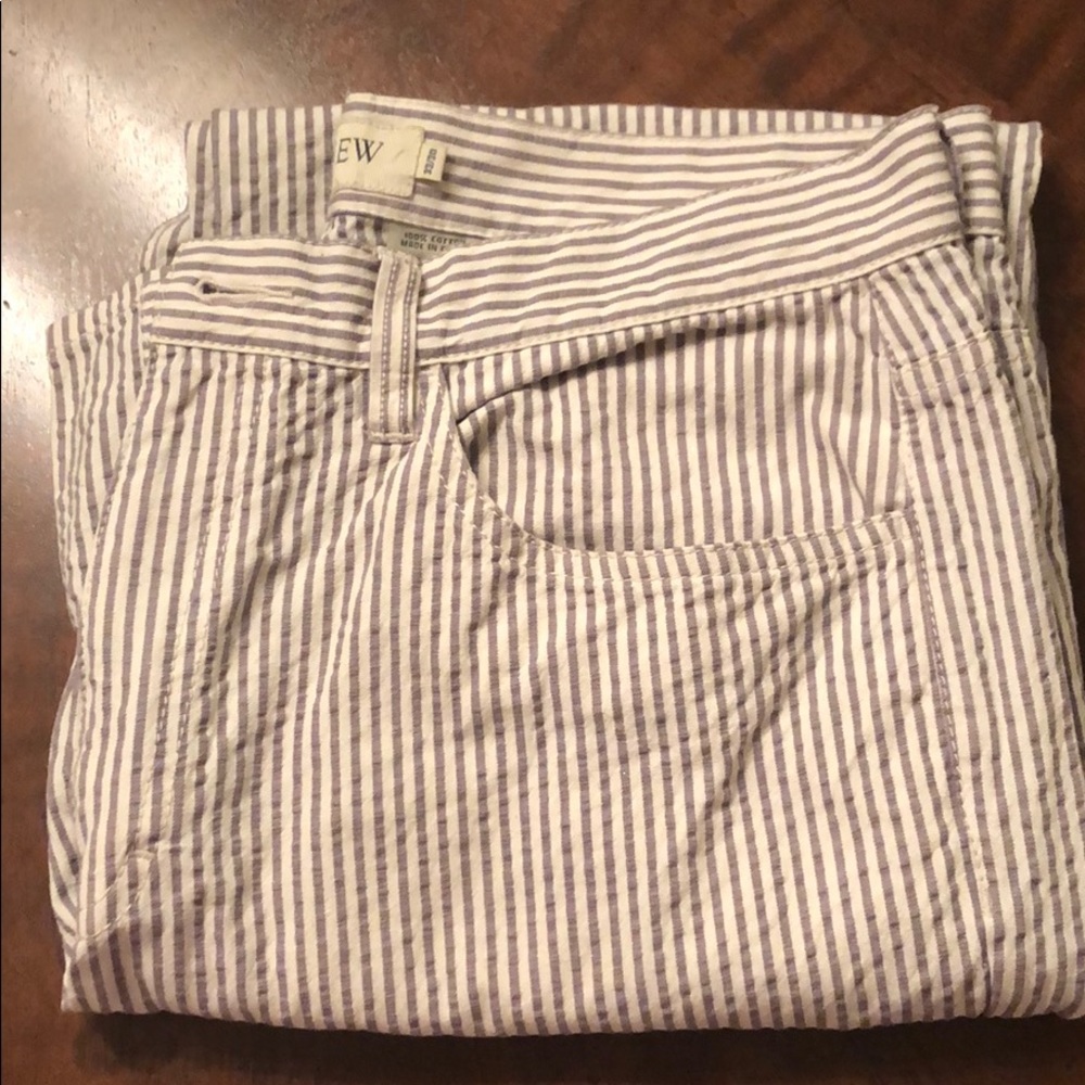 J. Crew Seersucker Pants